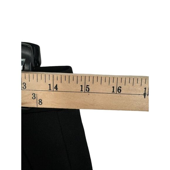 Quince Women's Black Ultra-Stretch Ponte Straight Leg Pull On Pant Size M - Picture 4 of 5